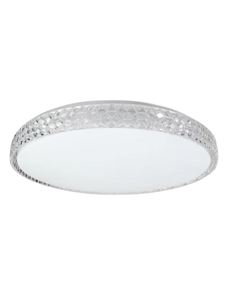 Ceiling lamps with crystals - Milagro Plafondier SHINY CLEAR 34W Ø490 mm ML8499 - product kolory-swiatla.pl 5