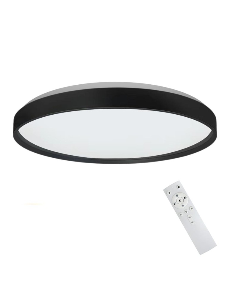 Plafonds with remote control - Milagro Plafondier RINGO RGB 36W Ø390 mm ML9965 - product kolory-swiatla.pl 2