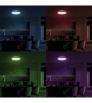 Plafonds with remote control - Milagro Plafondier RINGO RGB 36W Ø390 mm ML9965 - product 4