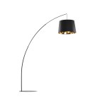 Broken floor lamps - Zuma Line Mangri Floor Lamp Black / Gold 3066 - product 1