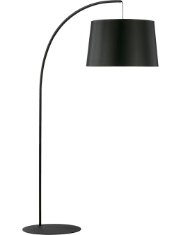 Zuma Line Kalaiya Lampa Podłogowa Czarno Złota Czarny / Złoty 3092