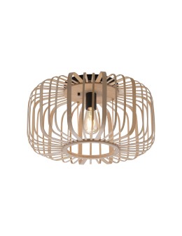 Paul Neuhaus Racoon Lampa Sufitowa Drewno Naturalne 11413-79