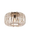 Paul Neuhaus Racoon Ceiling Lamp Natural Wood 11413-79