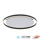 Ceiling lamps - Leuchten Direkt Ritus 58cm Ceiling 3 Stage Dimmable Plain Wall Switch Anthracite 15392-13 - product 1