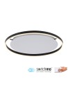 Leuchten Direkt Ritus 58cm Ceiling 3 Stage Dimmable Plain Wall Switch Anthracite 15392-13