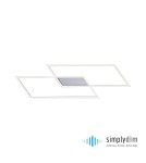 Ceiling lamps - Paul Neuhaus Inigo Ceiling Medium Smoothly Dimmable Wall Switch Plain Steel 8193-55 - product 1