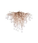 Designer ceiling lamps - Paul Neuhaus Icicle Ceiling Lamp Old Brass 8091-11 - product 1