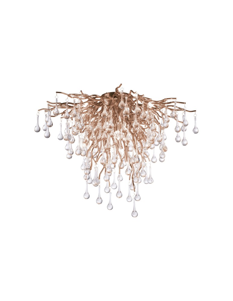 Designer ceiling lamps - Paul Neuhaus Icicle Ceiling Lamp Old Brass 8091-11 - product kolory-swiatla.pl 1