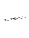 Leuchten Direkt Asmin Elongated Ceiling 100cm 3 Lighting Modes Adjustable Plain Wall Switch Black 14694-18