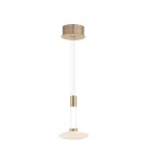 Pendant lamps - Paul Neuhaus Lautada Pendant Adjustable Height 120-200cm Fluid Dimmable Ordinary Switch Brass Mat 2080-60 - product 1
