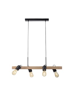 Paul Neuhaus Canop Pendant Lamp Black 15630-18