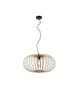 Paul Neuhaus Racoon Lampa Wisząca Drewno Naturalne 11409-79