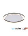 Leuchten Direkt Ritus 39cm Ceiling 3 Stage Dimmable Plain Wall Switch Aluminum 15391-95