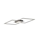 Ceiling lamps - Leuchten Direkt Asmin Ceiling Spread 3 Light Modes Adjustable Plain Wall Switch Black 14695-18 - product 1