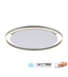 Ceiling lamps - Leuchten Direkt Ritus 58cm Ceiling 3 Stage Dimmable Plain Wall Switch Aluminum 15392-95 - product 1