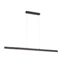 Pendant lamps over desk - Paul Neuhaus Luzi Extension Pendant Lamp 100-180cm Over Table Anthracite 11660-13 - product 1