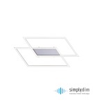 Ceiling lamps - Paul Neuhaus Inigo Ceiling Large Smoothly Dimmable Wall Switch Plain Steel 8192-55 - product 1
