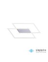 Paul Neuhaus Inigo Ceiling Large Smoothly Dimmable Wall Switch Plain Steel 8192-55