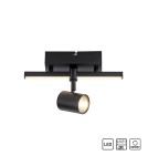 Ceiling lamps - Paul Neuhaus Barik Spotlight Ceiling Lamp Black 6523-18 - product 1