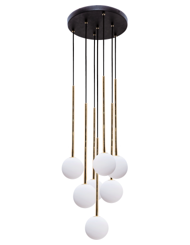 Zuma Line Ali Pendant Lamp Black / Gold 5642