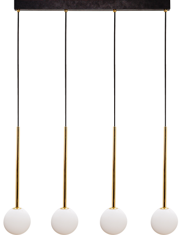 Zuma Line Ali Pendant Lamp Black / Gold 5640