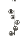 Zuma Line Luna Pendant Lamp Black / Gold 5661