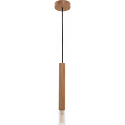 Zuma Line Madera Lampa Wisząca Drewno Naturalne 8620103