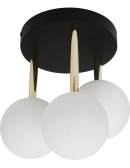 Zuma Line Ali Ceiling Lamp Black / Gold 5644