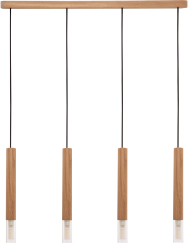 Zuma Line Madera Natural Wood Pendant Lamp 8620403