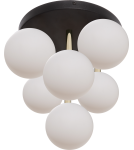 Ceiling lamps spheres - Zuma Line Ali Ceiling Lamp Black / Gold 5646 - product 1