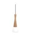Zuma Line Cone Pendant Lamp White / Wood 8511103