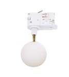 Lamps for 3-phase busbars - Zuma Line Ali Tri-circuit (3-phase) Busbar Lamp White / Gold 9020Wh - product 1