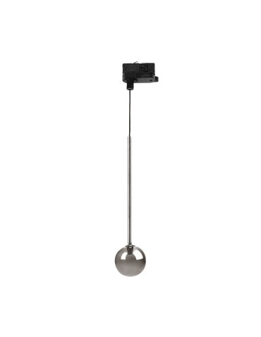 Zuma Line Luna 1 Pendant Lamp For Triple Circuit (3-phase) Black / Chrome 9040Bk.