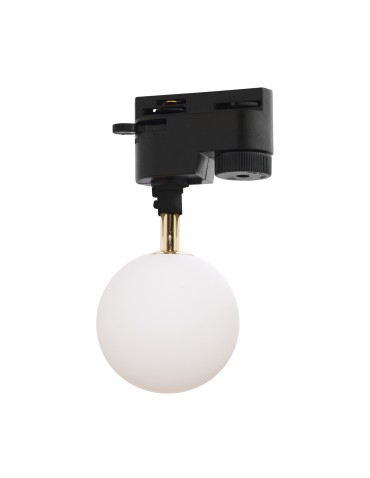 Zuma Line Ali Single Circuit (1-phase) Busbar Lamp White / Black / Gold 9050Bk