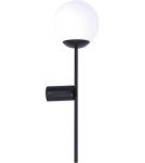 Wall lamps spheres - Zuma Line Orbit Wall Lamp 1Xe27 Black 5001 - product 1