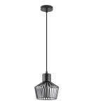 Single pendant lamps - Zuma Line Dolia Pendant Lamp Matte Black A8079-Bk - product 1