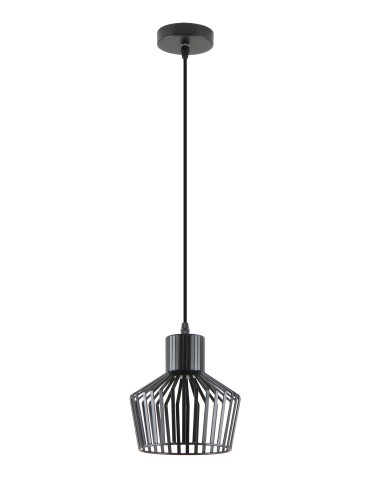 Zuma Line Dolia Pendant Lamp Matte Black A8079-Bk