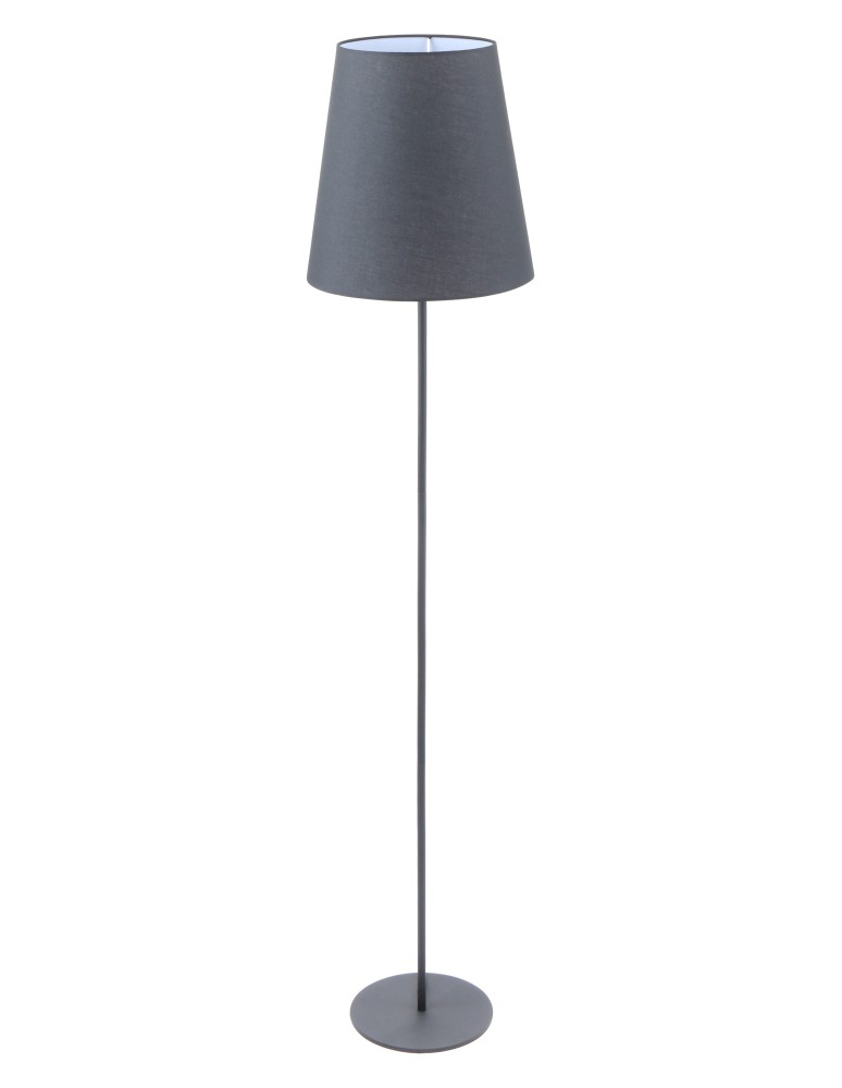 Floor lamps with lampshade - Zuma Line Riva Floor Lamp Black A4003 - product kolory-swiatla.pl 1