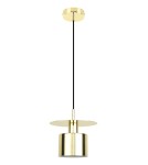 Single pendant lamps - Zuma Line Sarda Pendant Lamp Gold A8183 - product 1