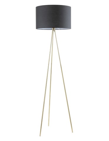 Zuma Line Cara Floor Lamp Black A4001-Bk