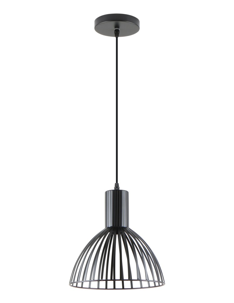 Single pendant lamps - Zuma Line Dolia Pendant Lamp Matte Black A8082-Bk - product kolory-swiatla.pl 1