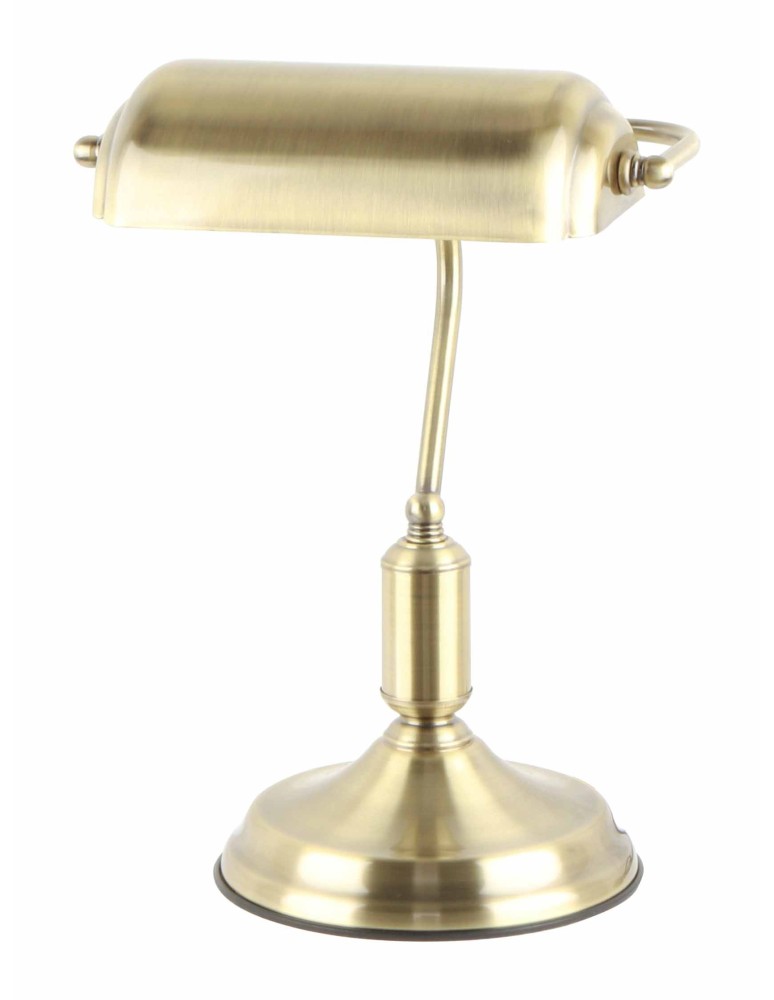 Desk lamps - Zuma Line Roma Antique Brass Desk Lamp A2048-Gld - product kolory-swiatla.pl 1