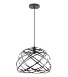 Single pendant lamps - Zuma Line Gore Pendant Lamp Matte Black A8091 - product 1
