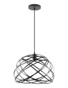 Zuma Line Gore Pendant Lamp Matte Black A8091