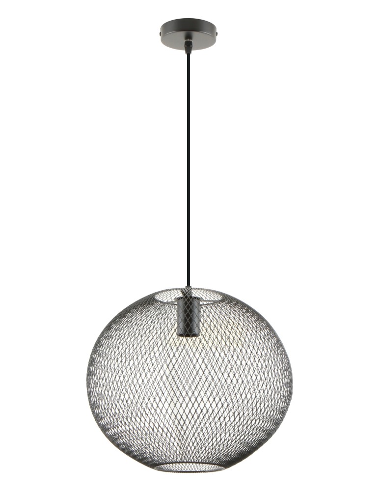 Pendant lamps - Zuma Line Orion Pendant Lamp Matte Black A8129L-Bk - product kolory-swiatla.pl 1