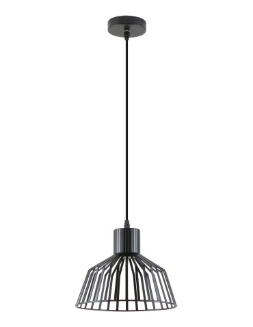 Zuma Line Dolia Lampa Wisząca Czarny Matowy A8078-Bk