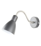 Kinkiety - Zuma Line Mora Kinkiet Czarny Mat / Biały / Satyna Nikiel A6008 - produkt 1