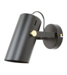 Wall lamps - Zuma Line Resi Wall lamp Matte Black / Gold A6025 - product 1