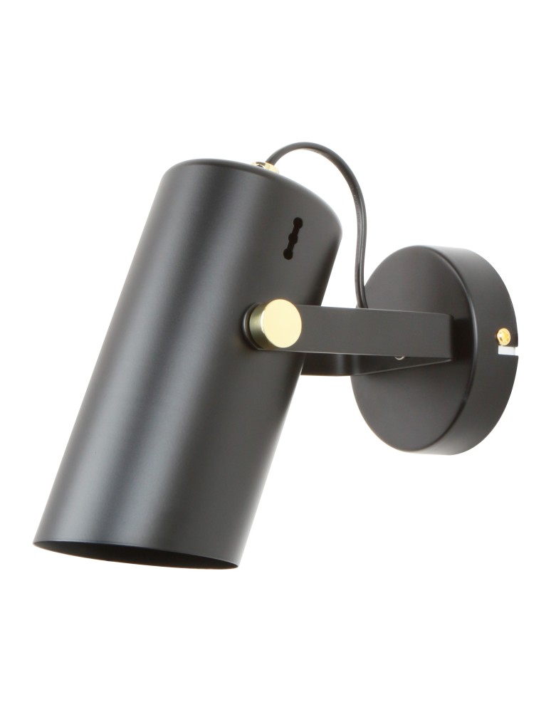 Wall lamps - Zuma Line Resi Wall lamp Matte Black / Gold A6025 - product kolory-swiatla.pl 1