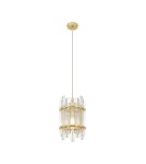 Glamour pendant lamps - Zuma Line Alexandria Pendant Lamp Gold P0556-01D-V7V7. - product 1